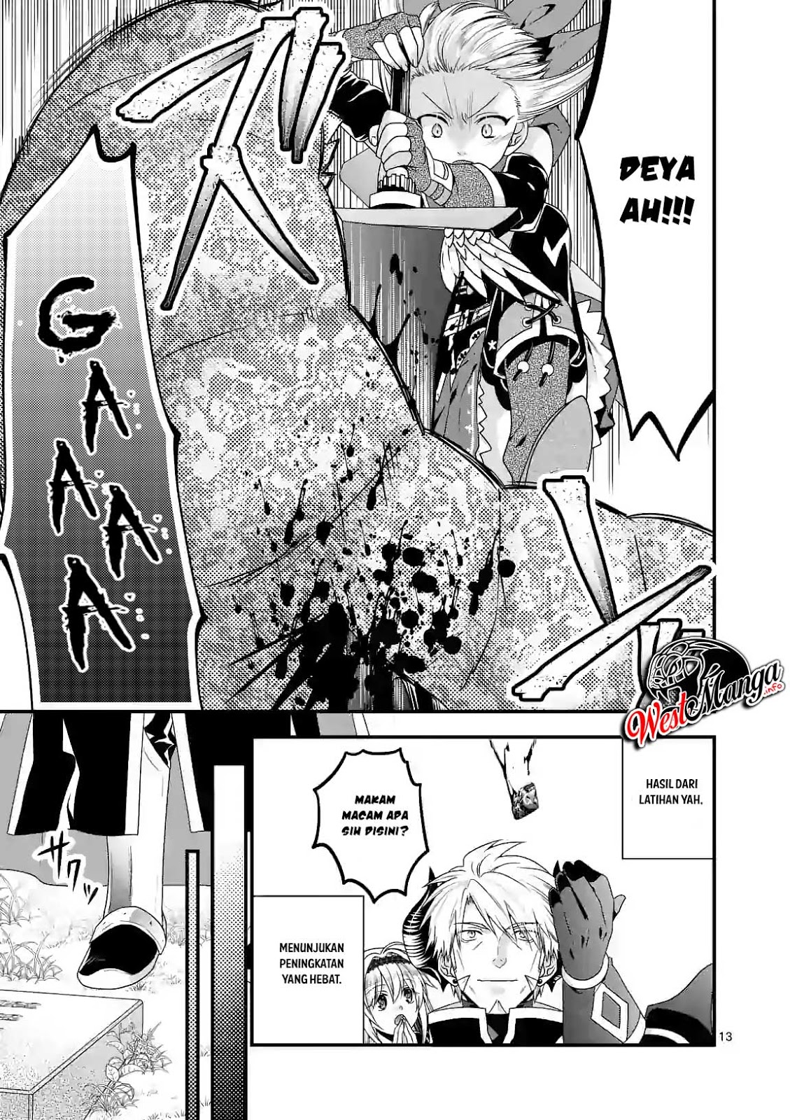 Maou desu Onna Yuusha no Hahaoya to Saikon Shita no de Onna Yuusha ga Giri no Musume ni Narimashita Chapter 25 Gambar 14