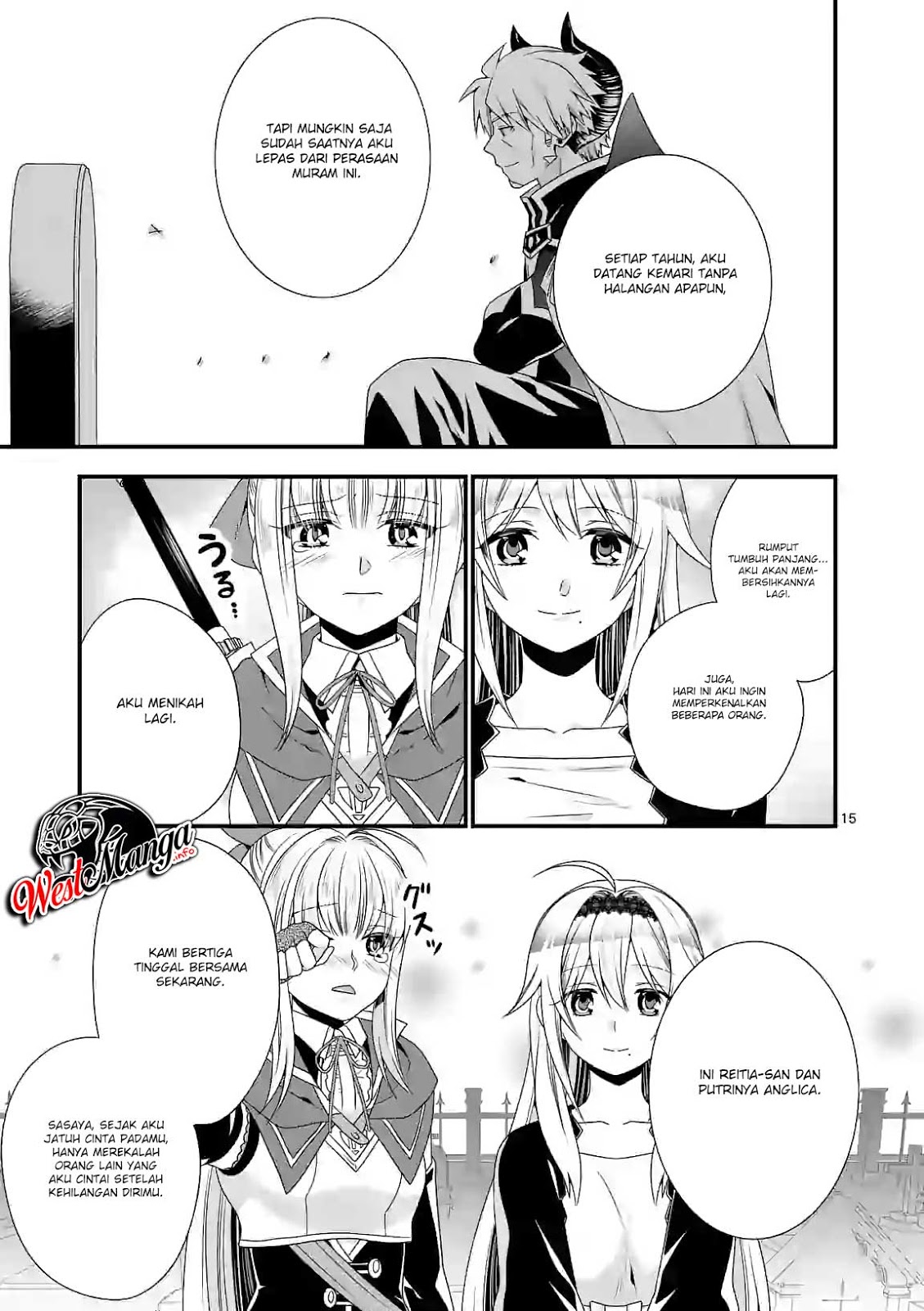 Maou desu Onna Yuusha no Hahaoya to Saikon Shita no de Onna Yuusha ga Giri no Musume ni Narimashita Chapter 25 Gambar 16