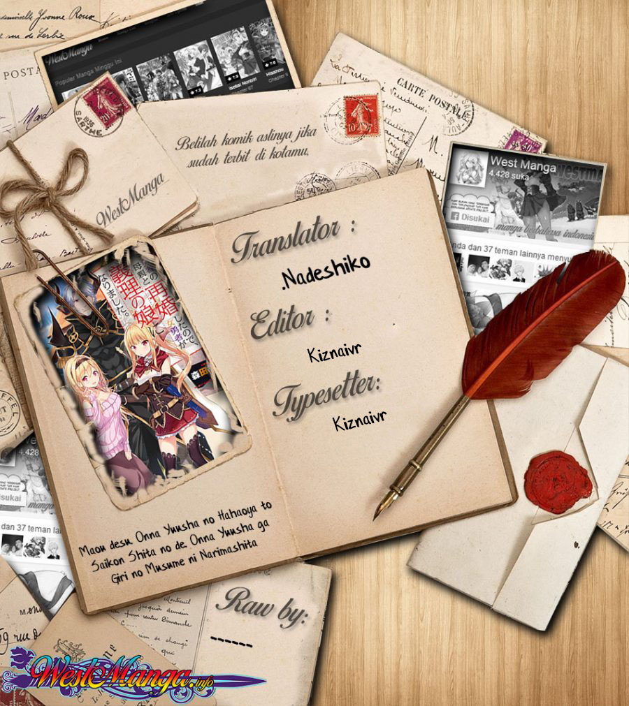 Maou desu Onna Yuusha no Hahaoya to Saikon Shita no de Onna Yuusha ga Giri no Musume ni Narimashita Chapter 42 Gambar 1