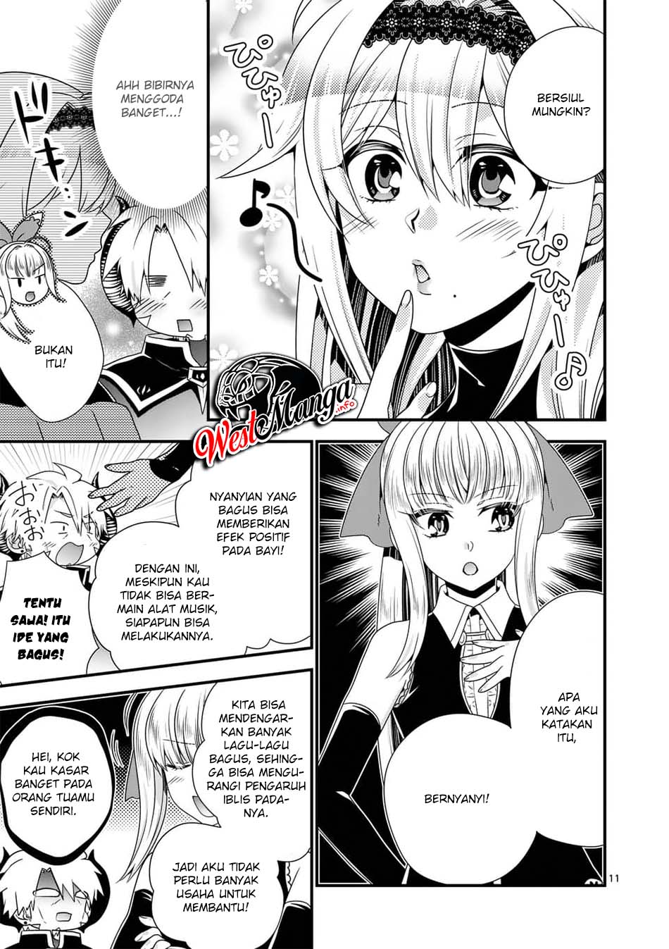 Maou desu Onna Yuusha no Hahaoya to Saikon Shita no de Onna Yuusha ga Giri no Musume ni Narimashita Chapter 42 Gambar 13