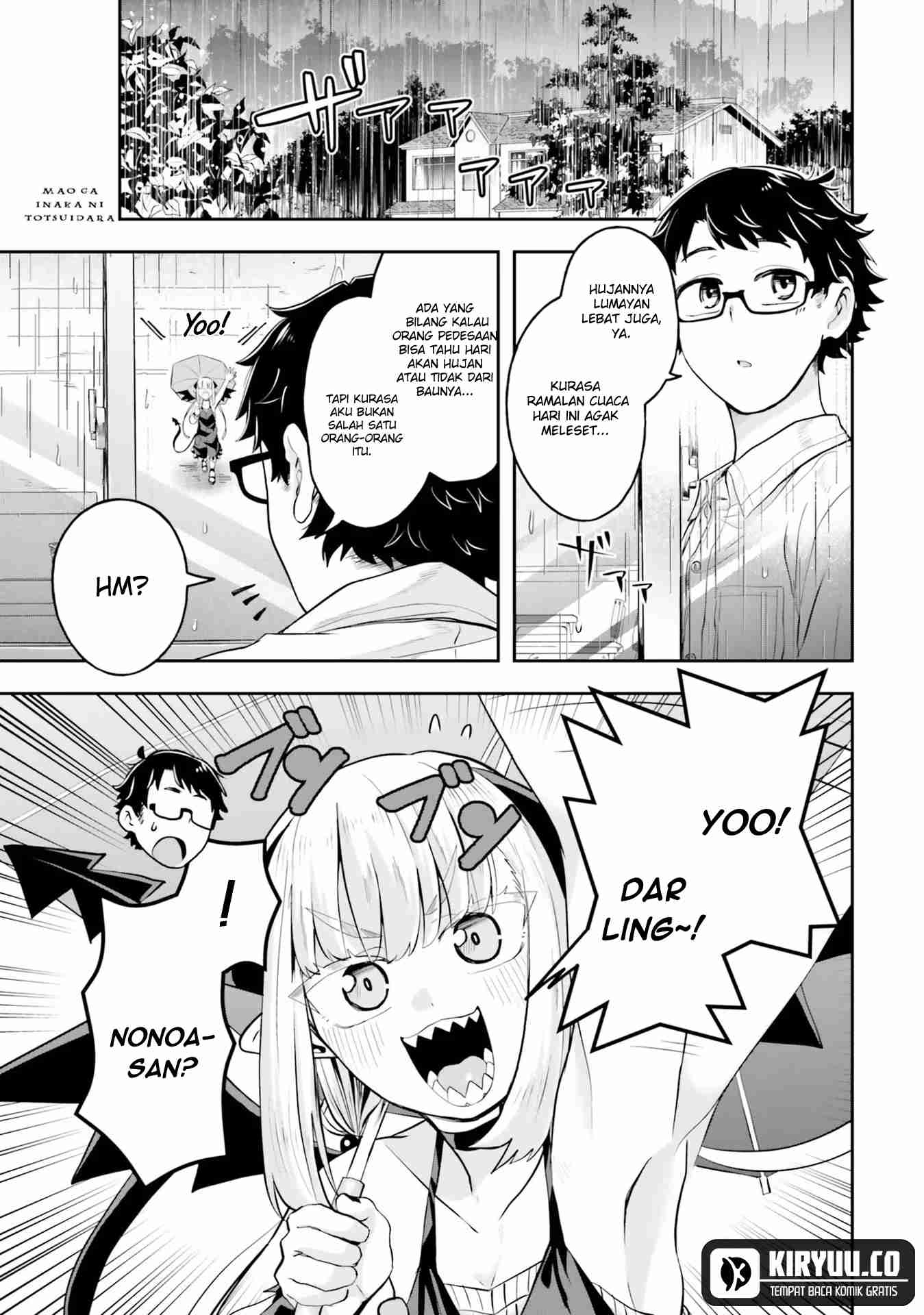 Maou ga Inaka ni Totsuidara Chapter 03 Gambar 2