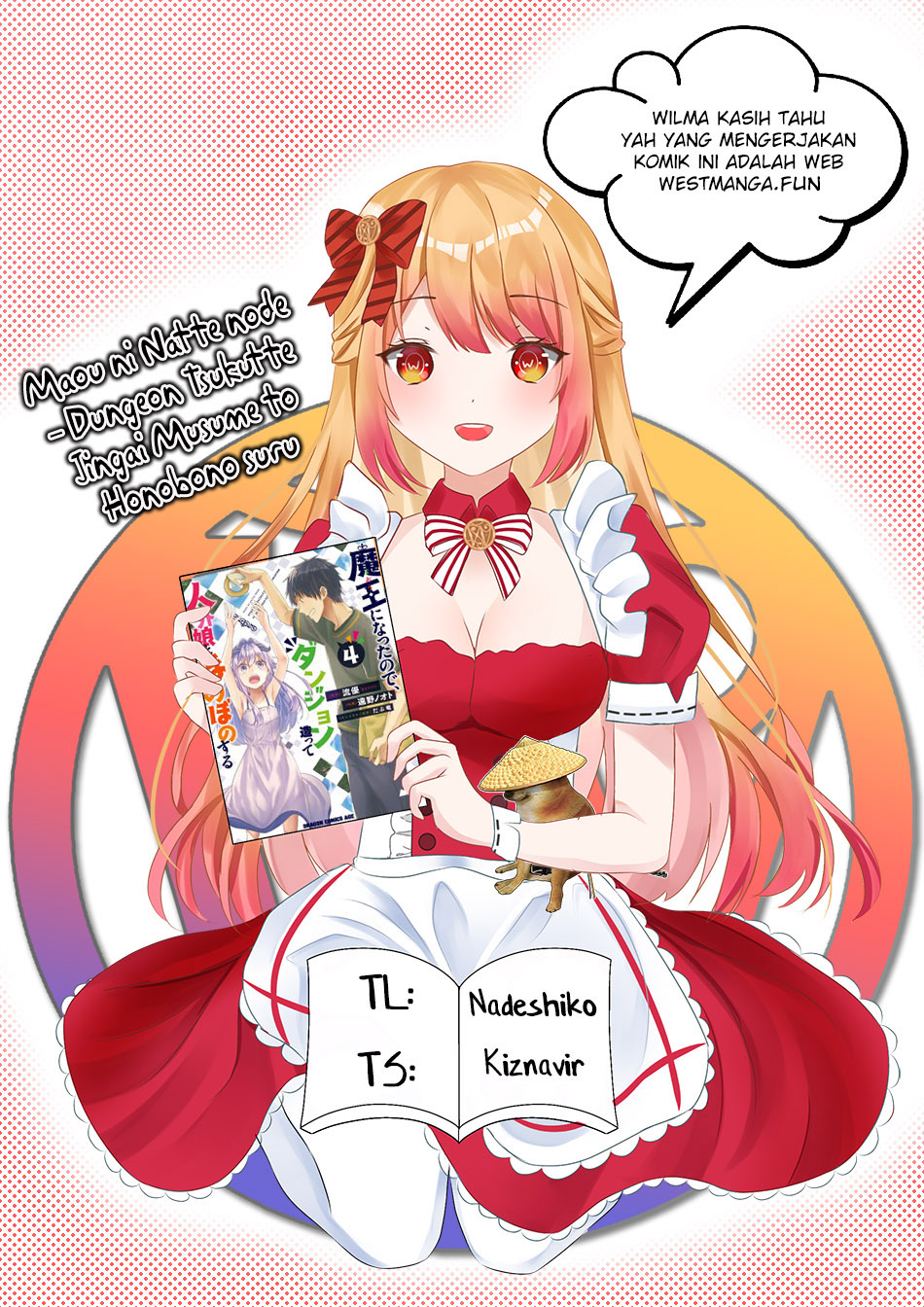 Maou ni Natte node – Dungeon Tsukutte Jingai Musume to Honobono suru Chapter 69.2 Gambar 1