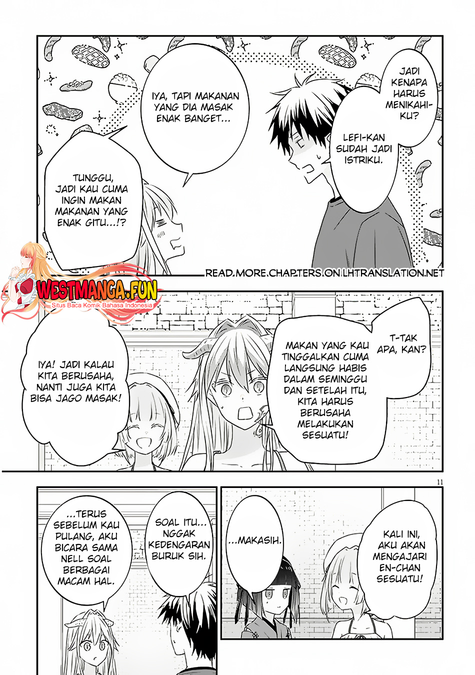 Maou ni Natte node – Dungeon Tsukutte Jingai Musume to Honobono suru Chapter 69.2 Gambar 4