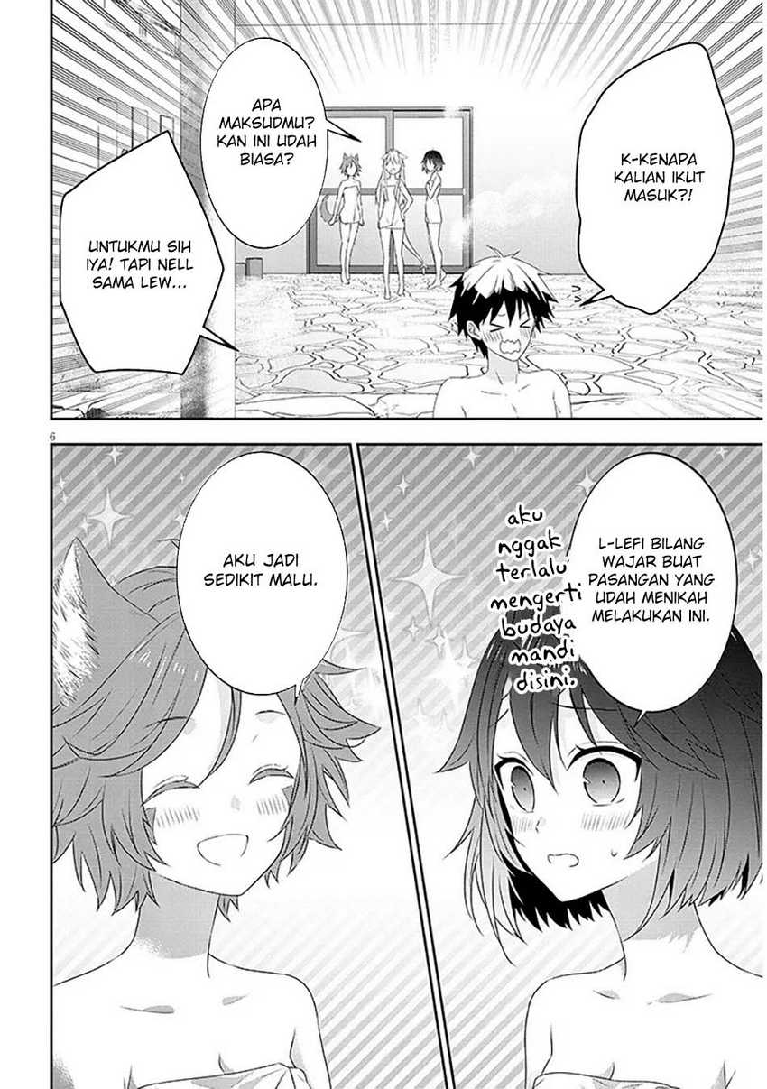 Maou ni Natte node – Dungeon Tsukutte Jingai Musume to Honobono suru Chapter 76.1 Gambar 8