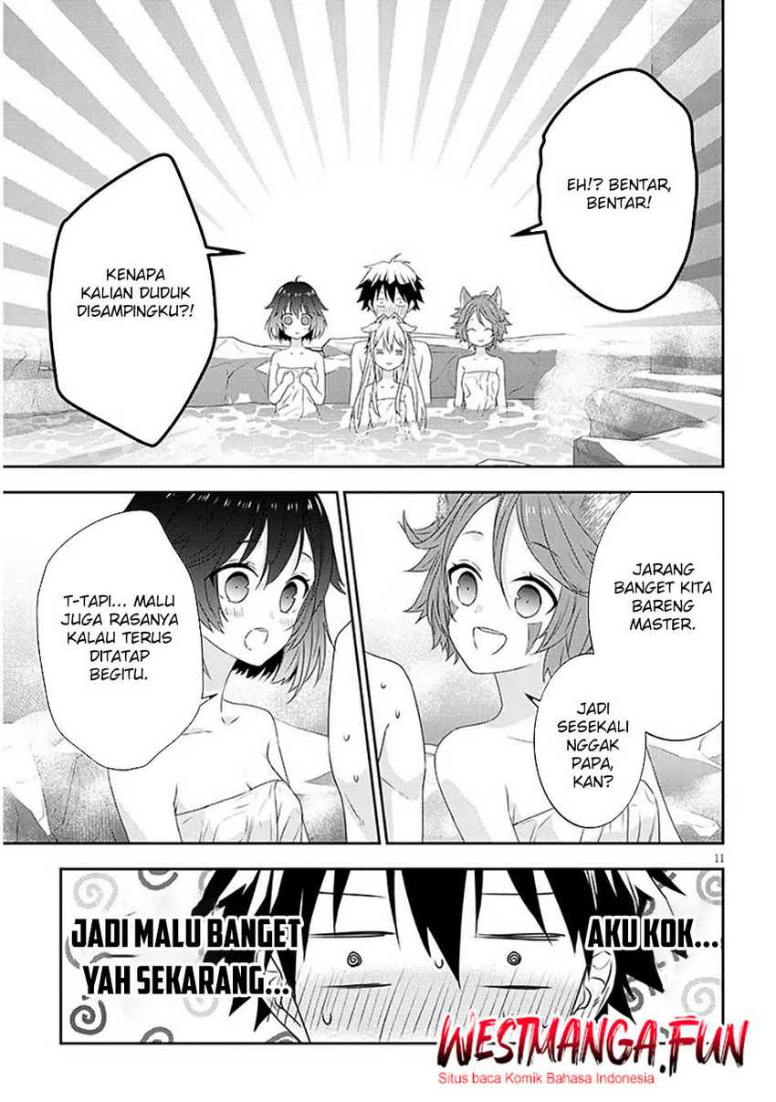 Maou ni Natte node – Dungeon Tsukutte Jingai Musume to Honobono suru Chapter 76.1 Gambar 14