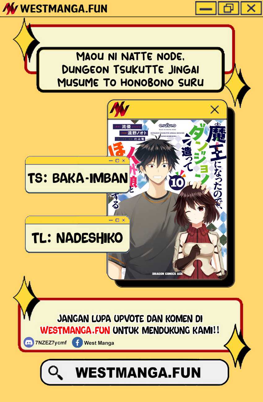 Maou ni Natte node – Dungeon Tsukutte Jingai Musume to Honobono suru Chapter 77 Gambar 4