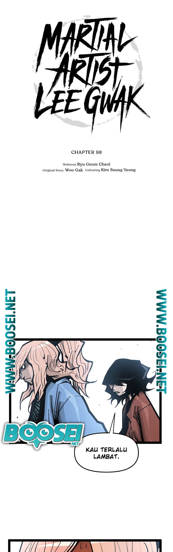 Martial Artist Lee Gwak Chapter 98 Gambar 3