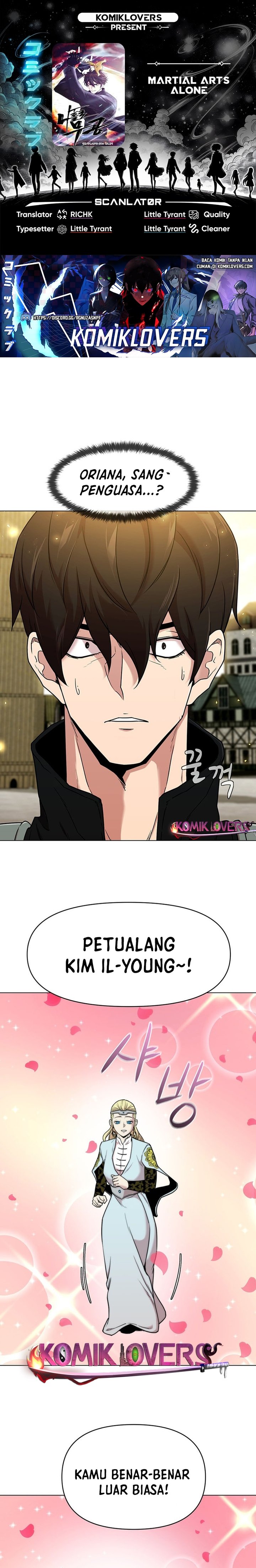 Martial Arts Alone Chapter 30 Gambar 1