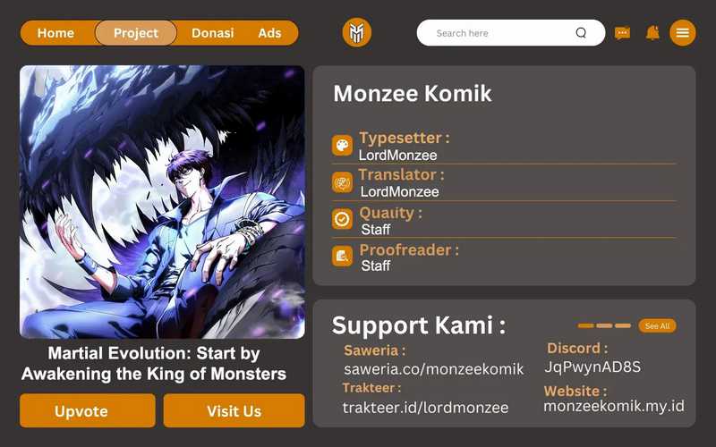 Martial Evolution: Start by Awakening the King of Monsters Chapter 36 Gambar 1