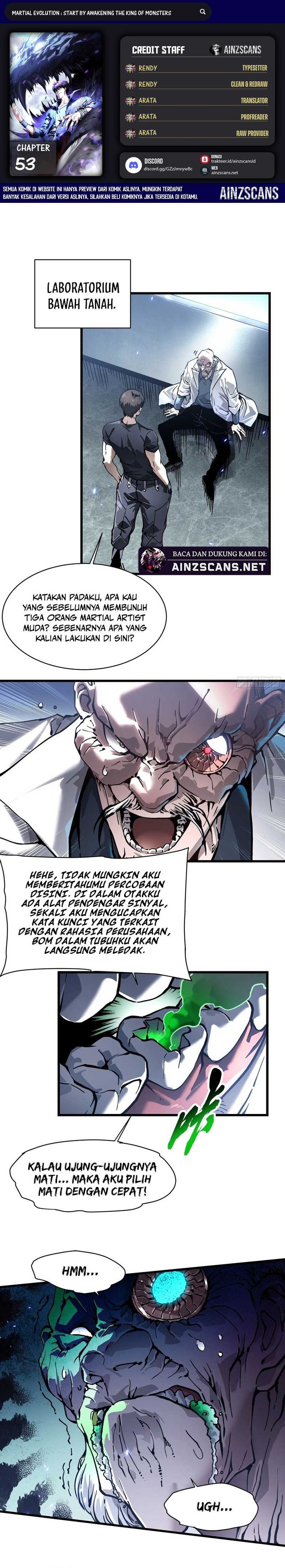 Martial Evolution: Start by Awakening the King of Monsters Chapter 53 Gambar 1