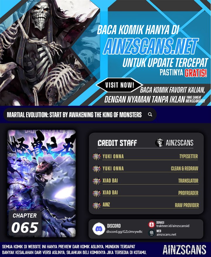 Martial Evolution: Start by Awakening the King of Monsters Chapter 65 Gambar 1