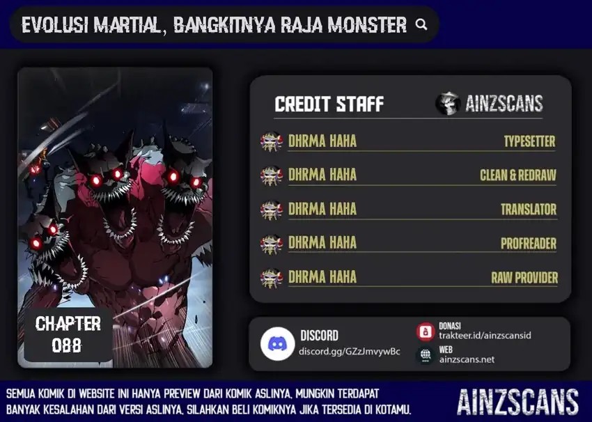 Martial Evolution: Start by Awakening the King of Monsters Chapter 88 Gambar 1