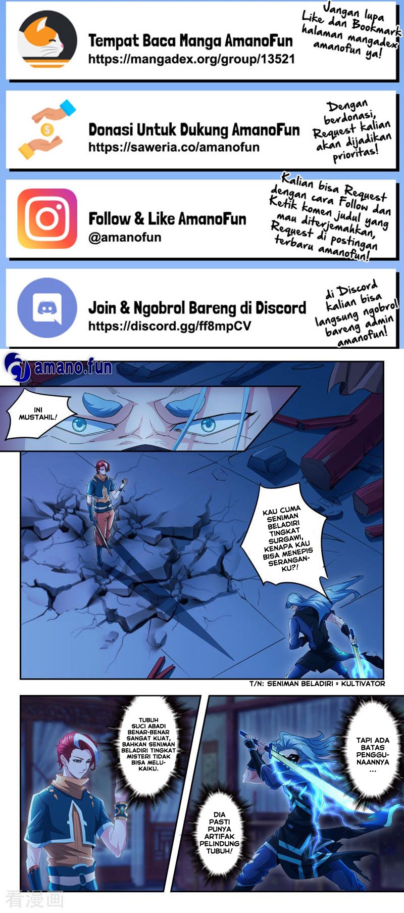 Martial Master Chapter 432 Gambar 1