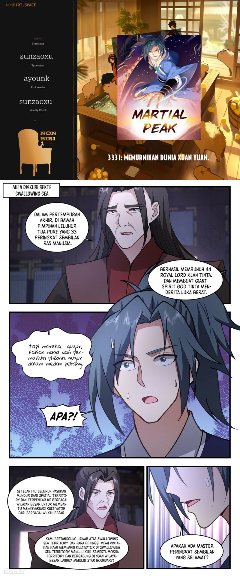 Martial Peak Chapter 3331 Gambar 1