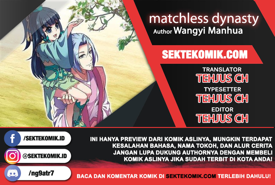 Matchless Dynasty Chapter 08 Gambar 1