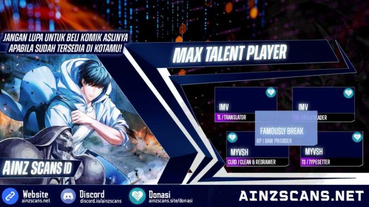 Max Talent Player Chapter 13 Gambar 1