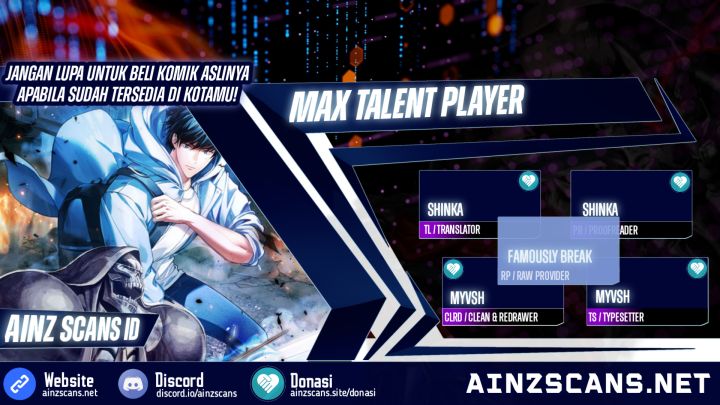Max Talent Player Chapter 30 Gambar 1