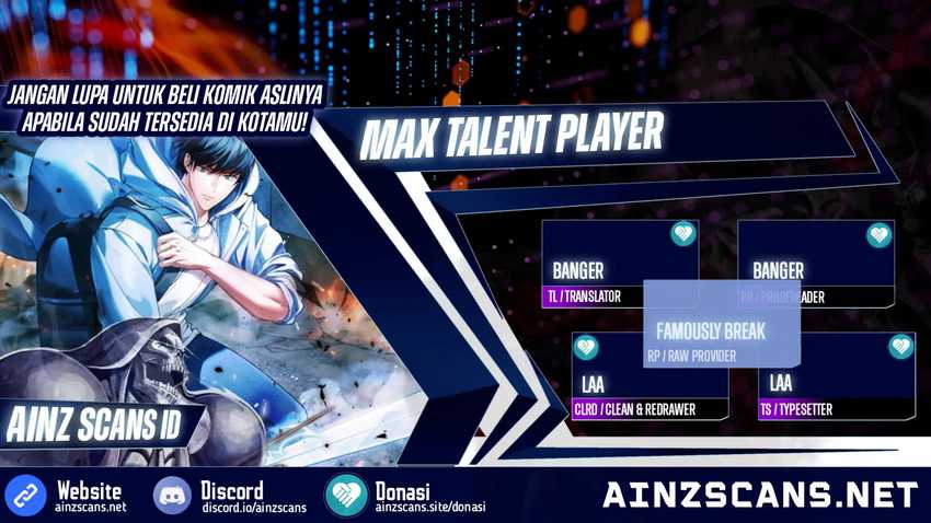 Max Talent Player Chapter 38 Gambar 1