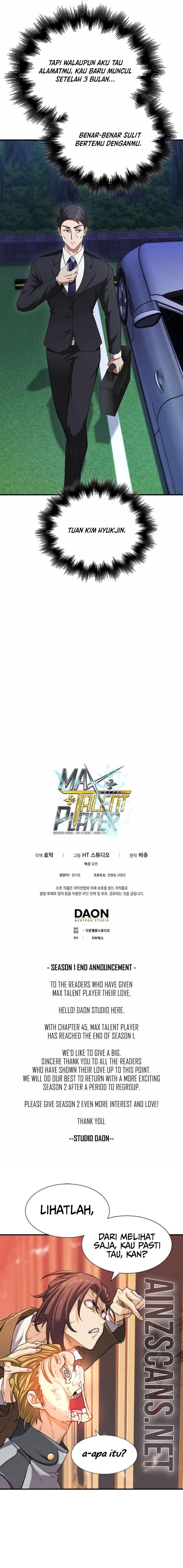 Max Talent Player Chapter 45 Gambar 27