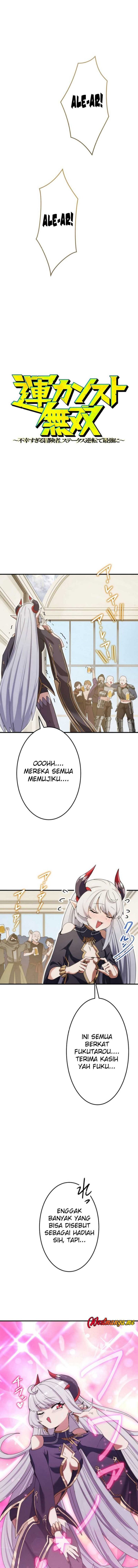 Maxed-Out Luck Overpower — The Unluckiest Adventurer Becomes the Strongest Through Reversed Stats! Chapter 08 Gambar 2