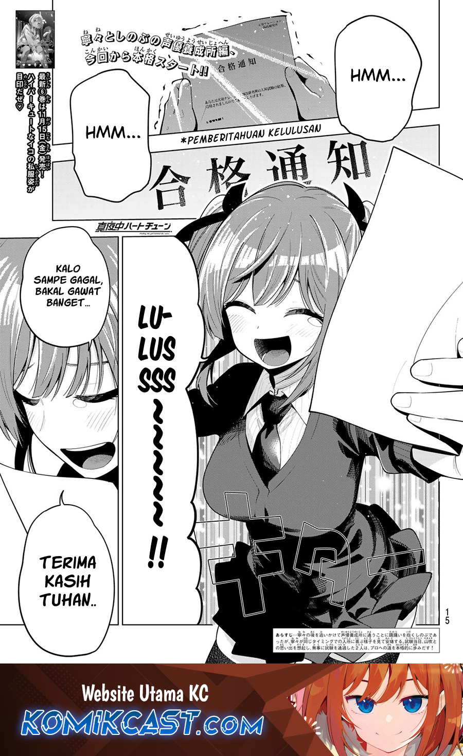 Mayonaka Heart Tune Chapter 53 Gambar 2