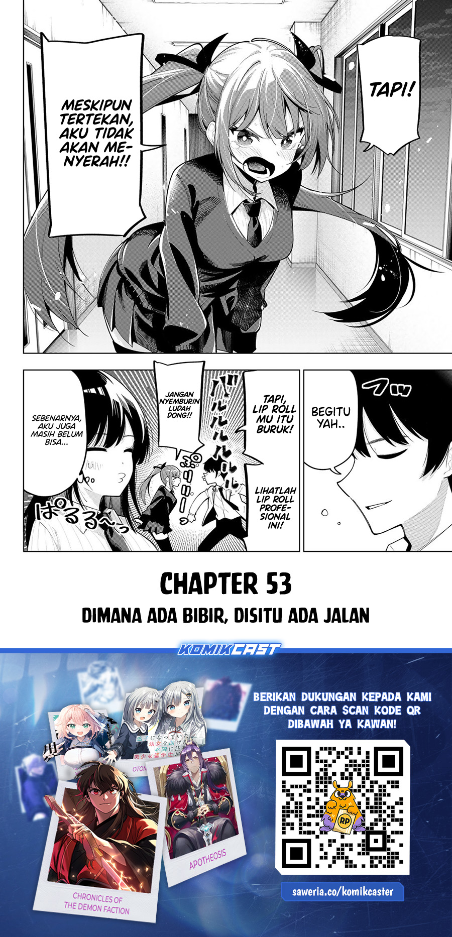 Mayonaka Heart Tune Chapter 53 Gambar 21