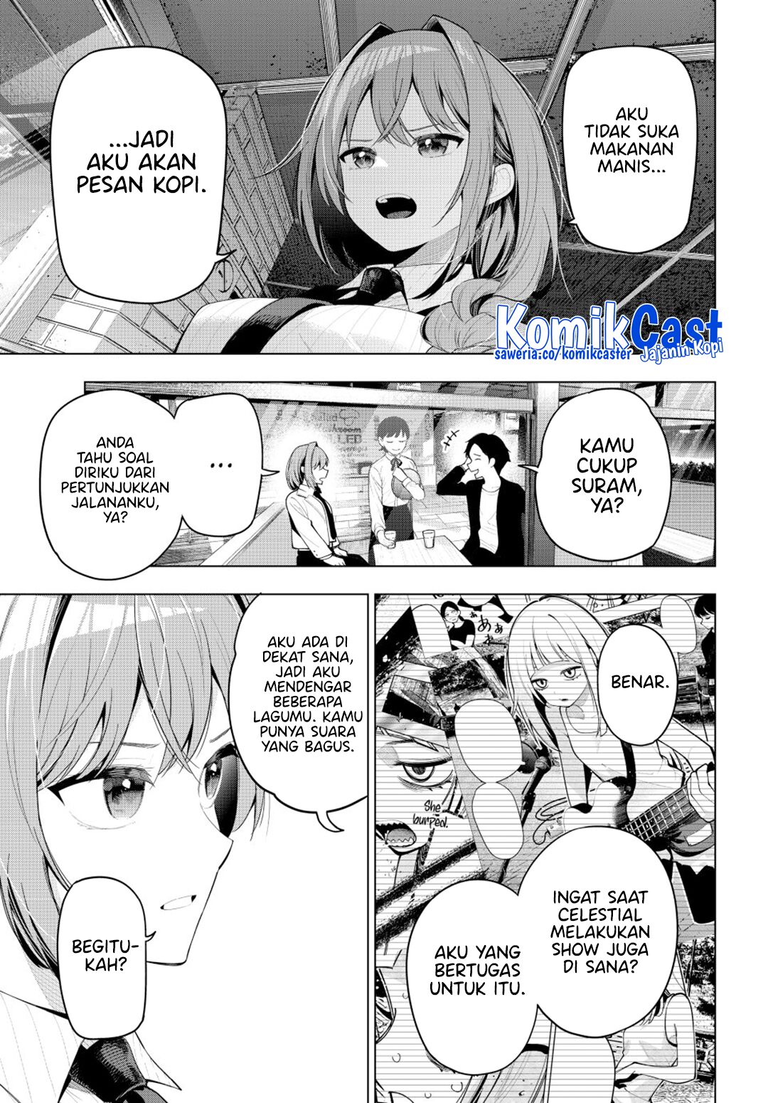 Mayonaka Heart Tune Chapter 56 Gambar 4