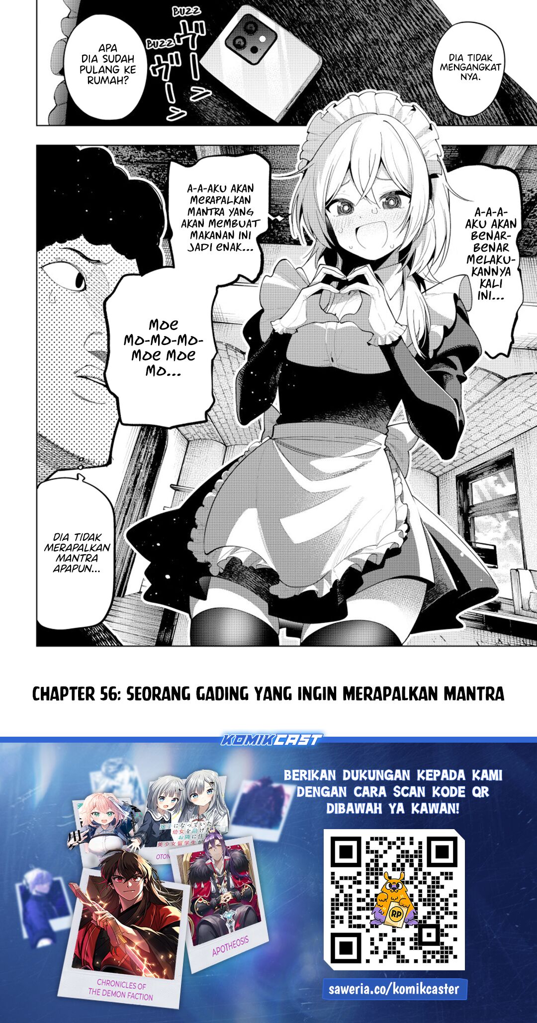 Mayonaka Heart Tune Chapter 56 Gambar 21