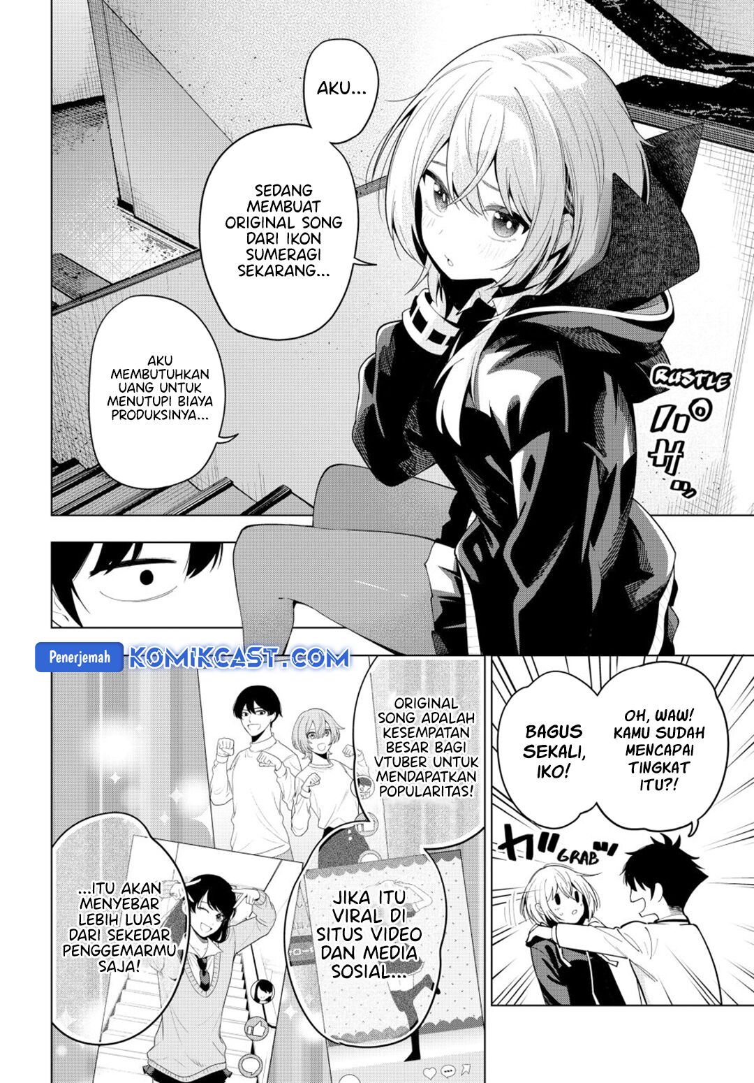 Mayonaka Heart Tune Chapter 57 Gambar 15