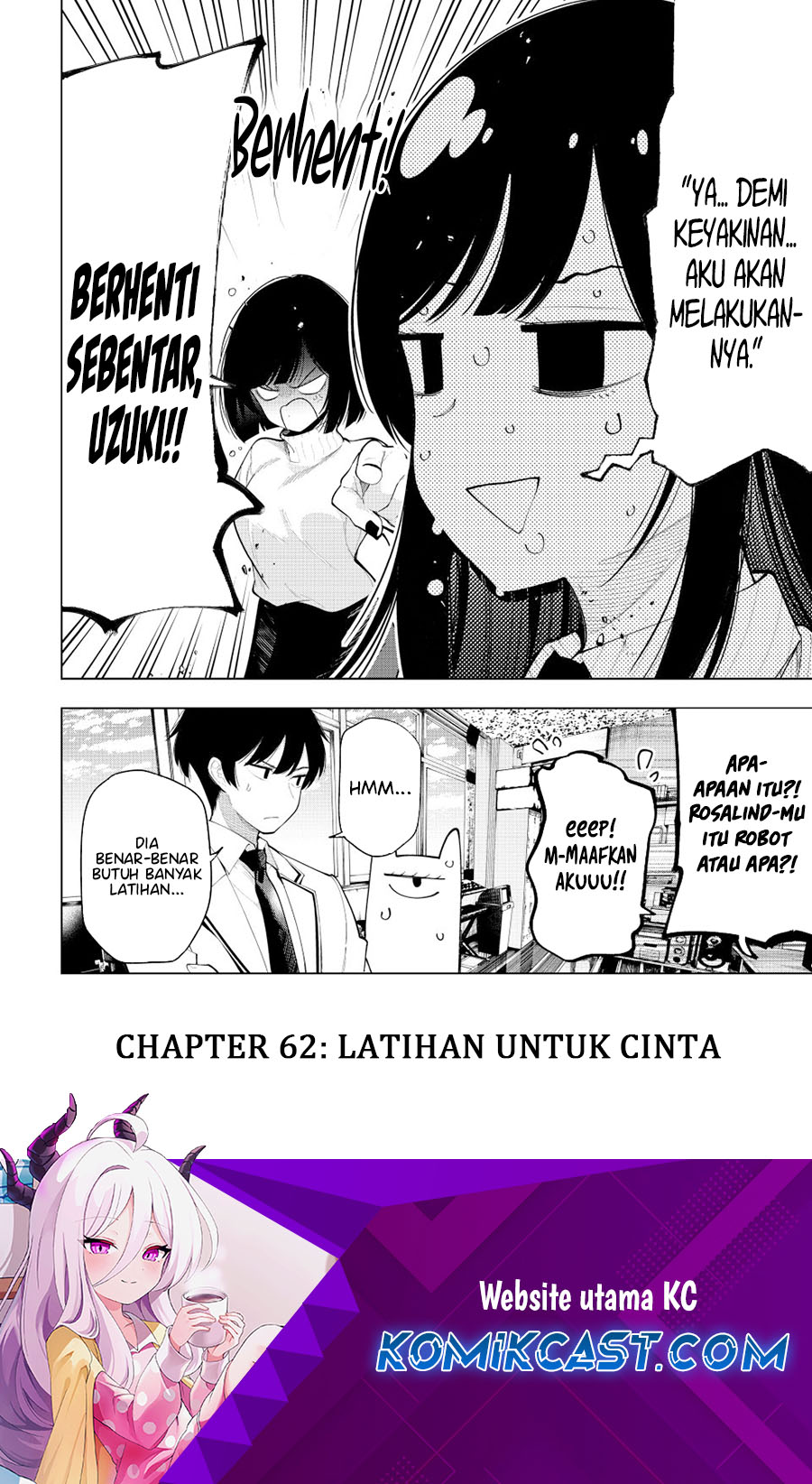 Mayonaka Heart Tune Chapter 62 Gambar 21