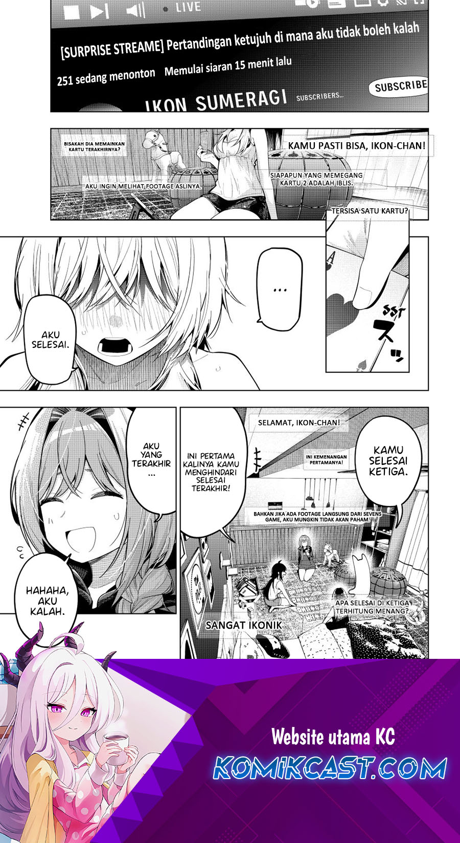 Mayonaka Heart Tune Chapter 72 Gambar 2