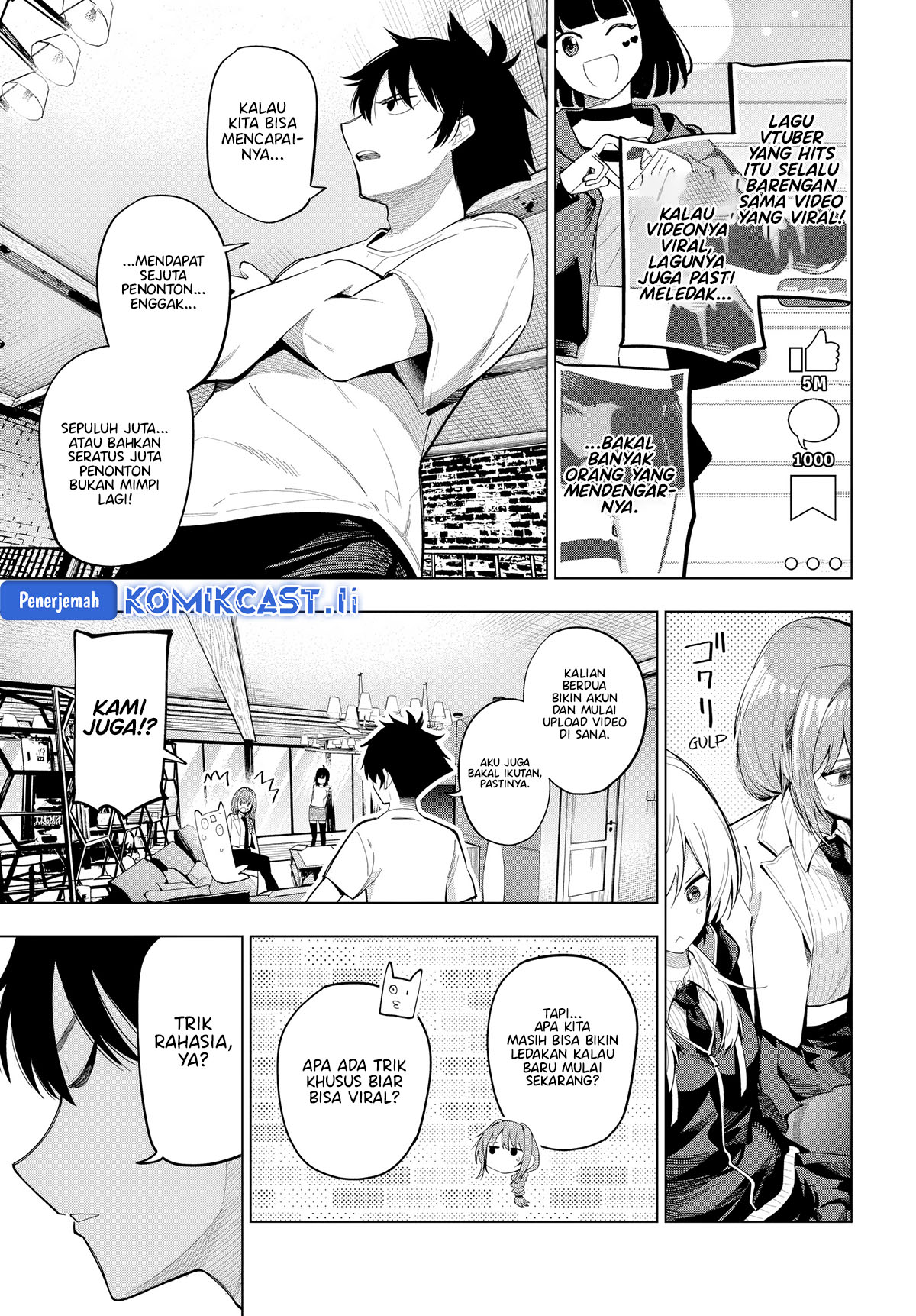 Mayonaka Heart Tune Chapter 82 Gambar 12