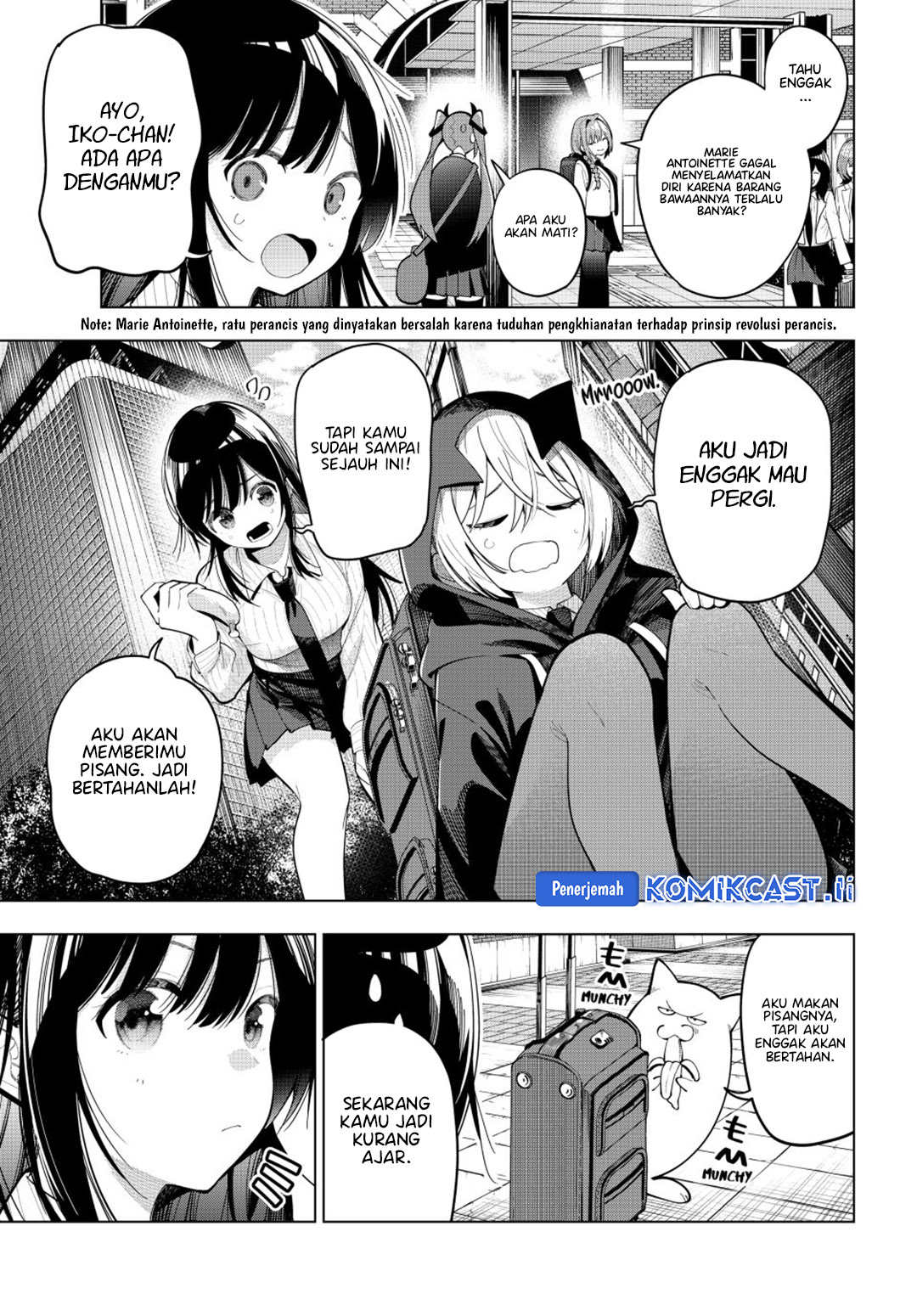 Mayonaka Heart Tune Chapter 87 Gambar 4