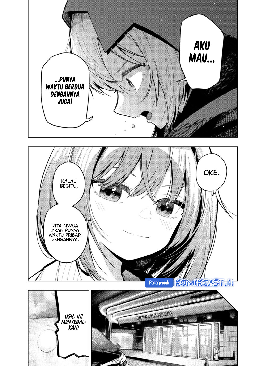 Mayonaka Heart Tune Chapter 87 Gambar 14