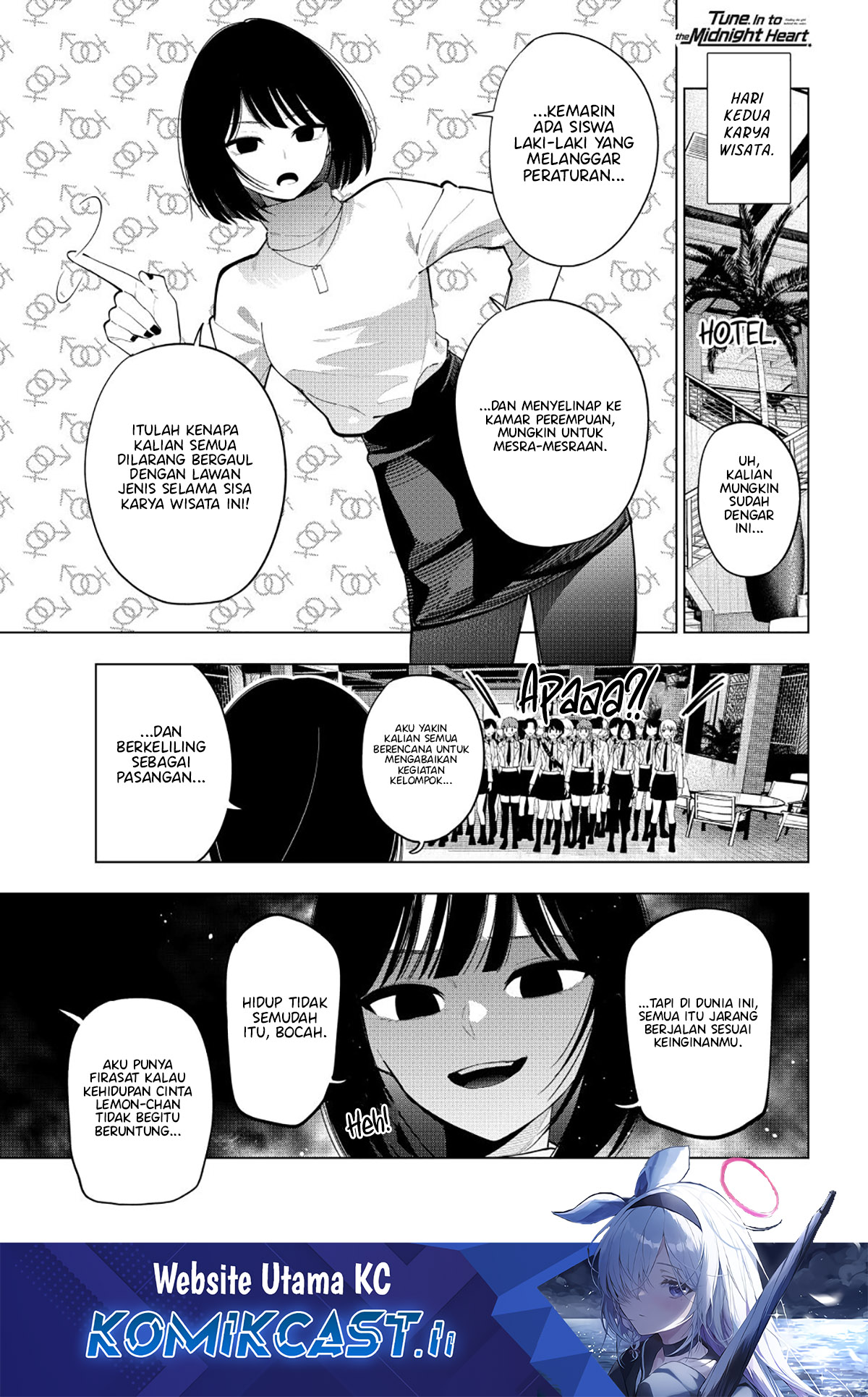 Mayonaka Heart Tune Chapter 88 Gambar 2