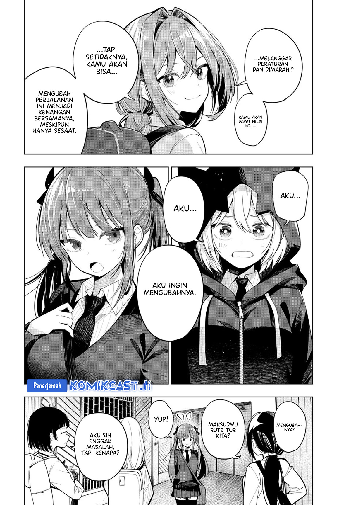 Mayonaka Heart Tune Chapter 88 Gambar 7