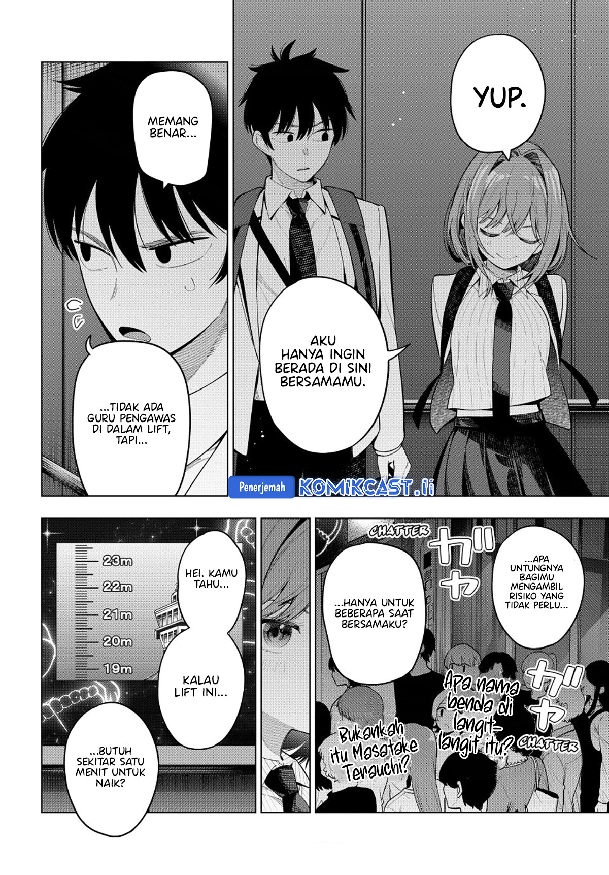 Mayonaka Heart Tune Chapter 89 Gambar 9