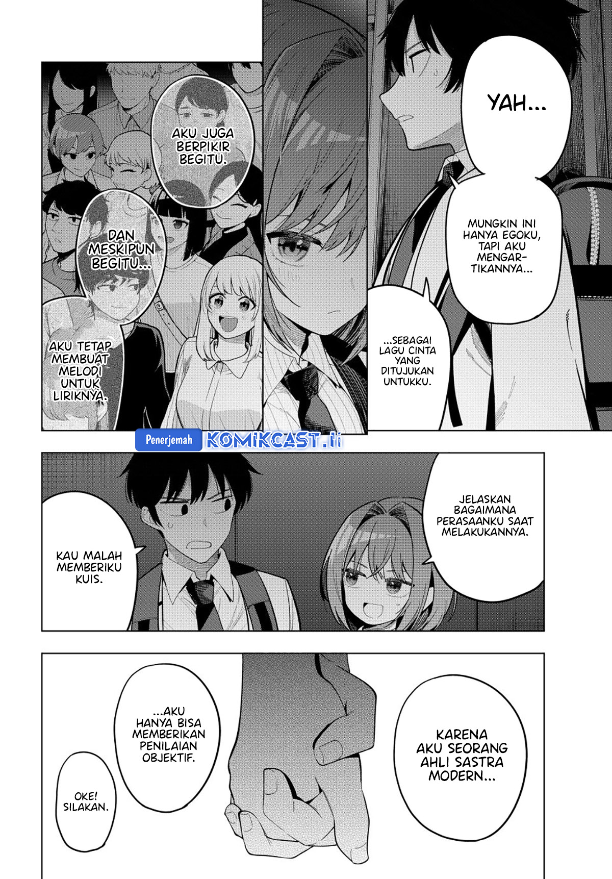 Mayonaka Heart Tune Chapter 89 Gambar 11