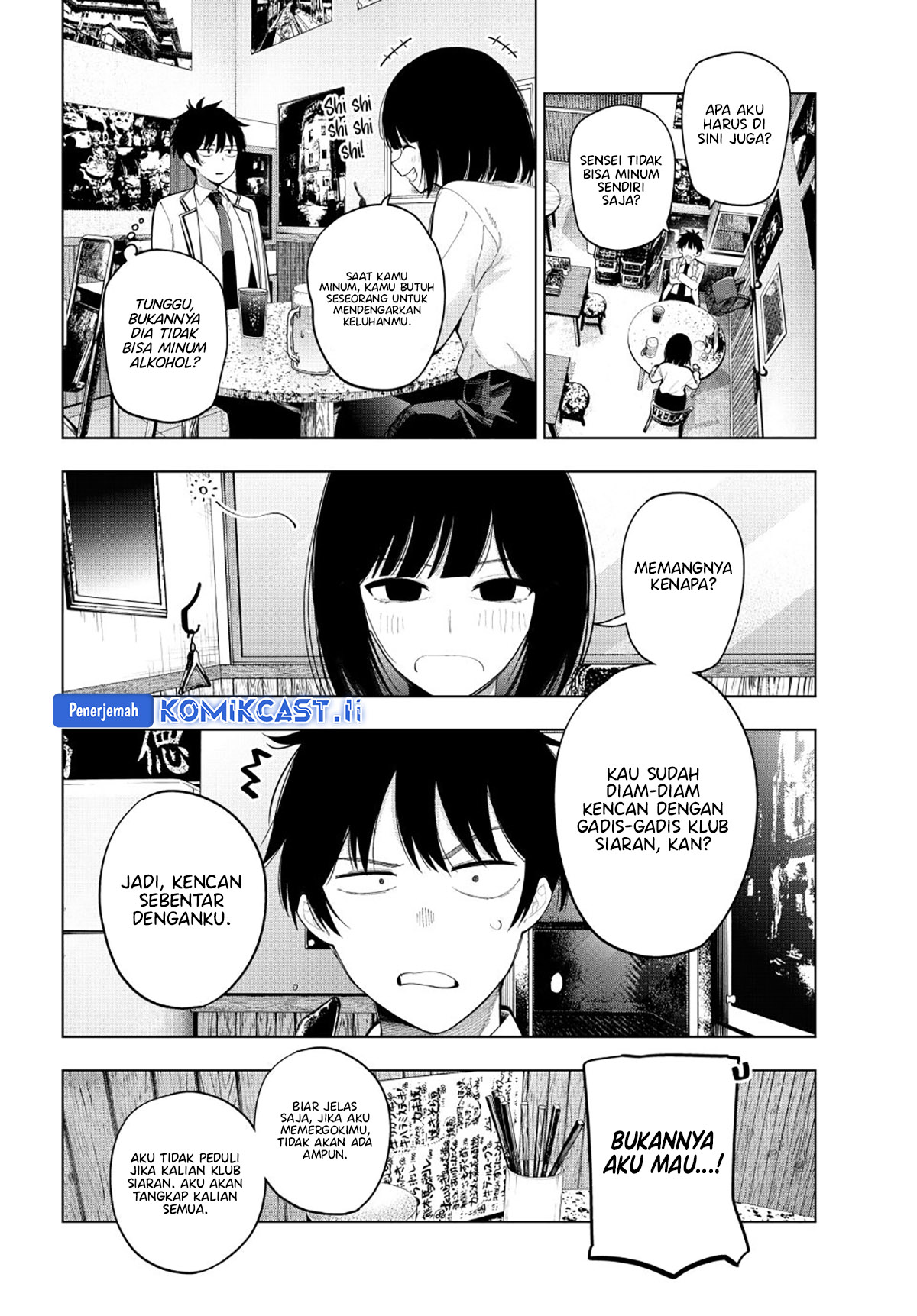 Mayonaka Heart Tune Chapter 89 Gambar 19