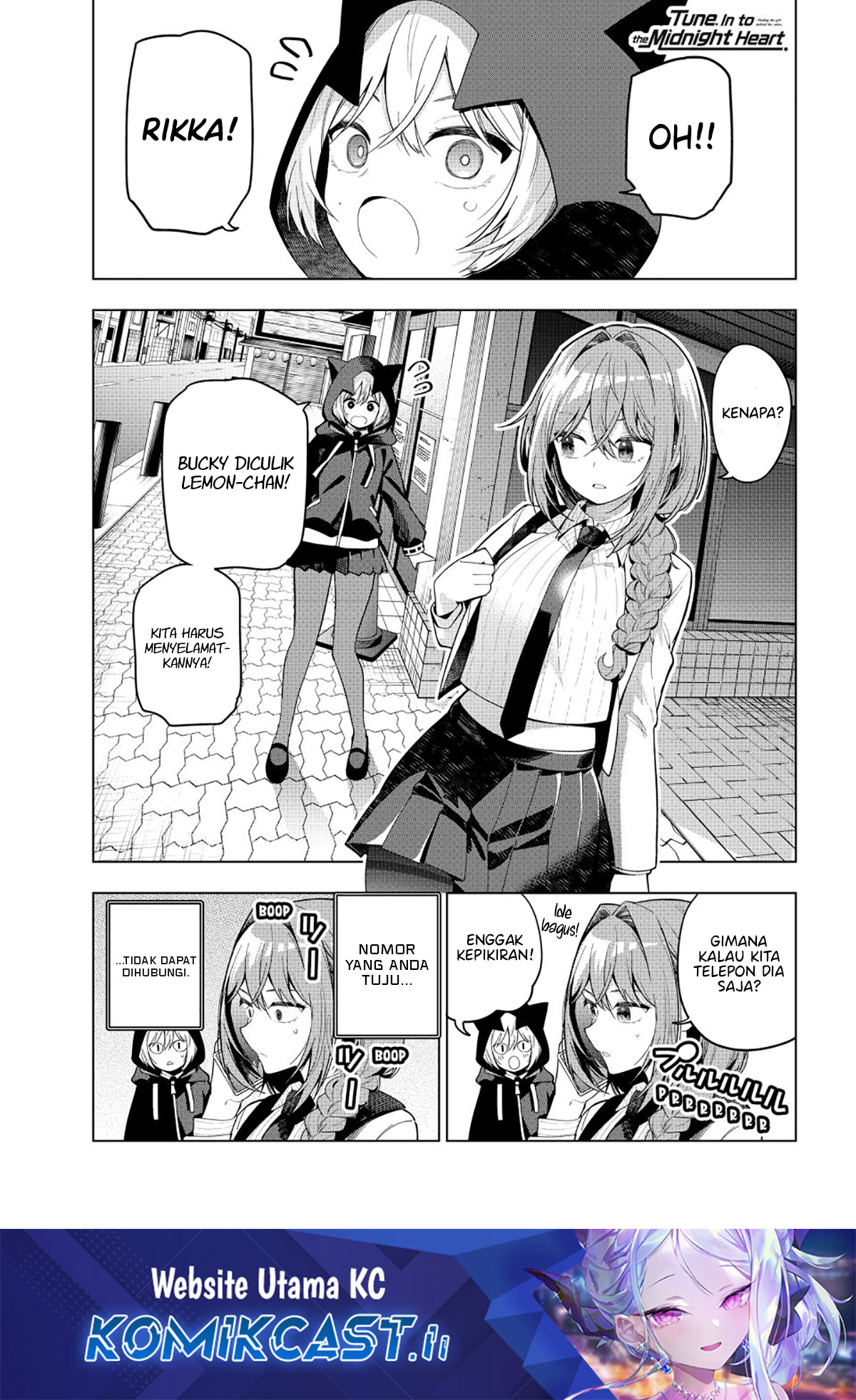 Mayonaka Heart Tune Chapter 90 Gambar 2