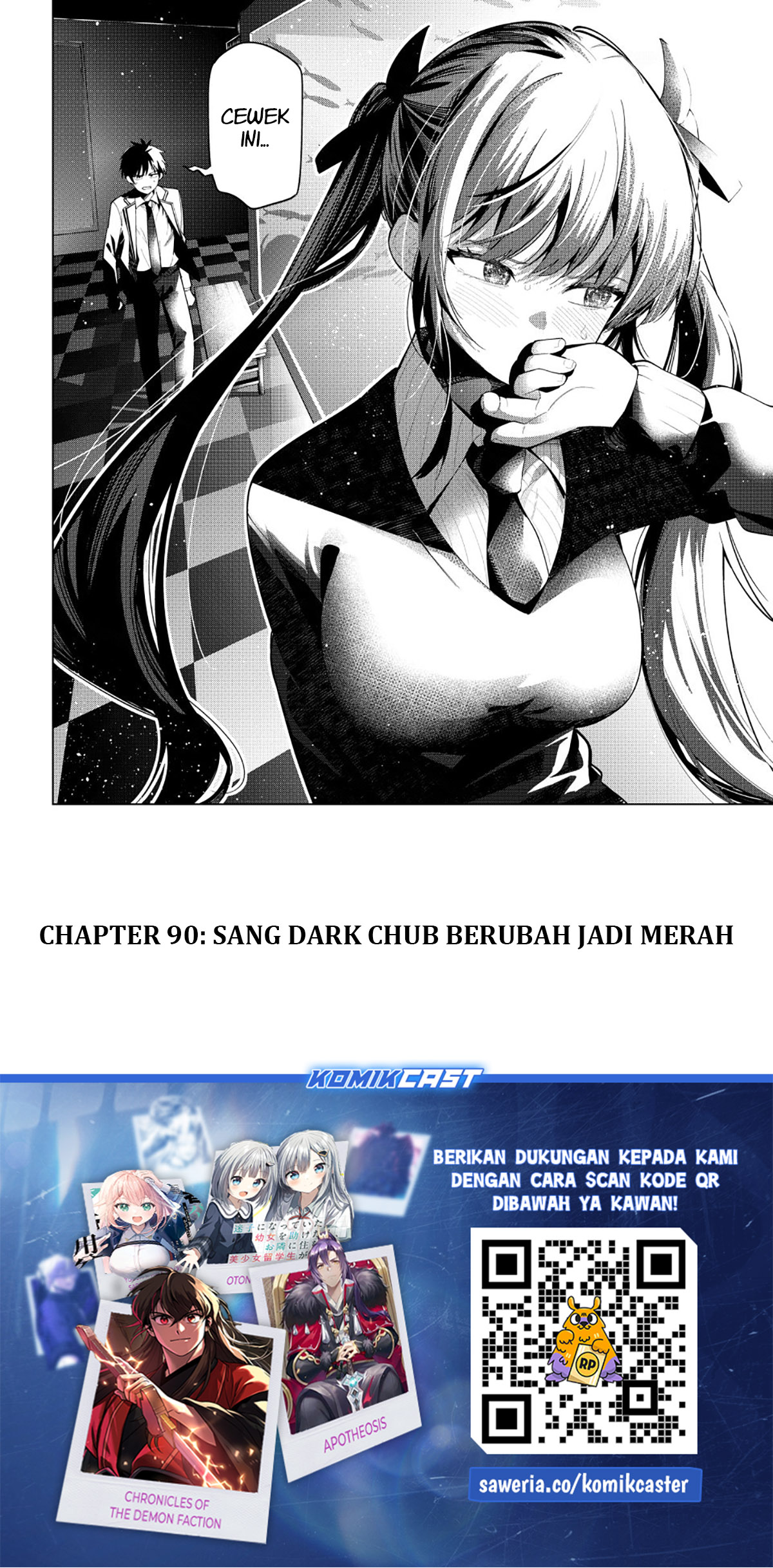 Mayonaka Heart Tune Chapter 90 Gambar 20