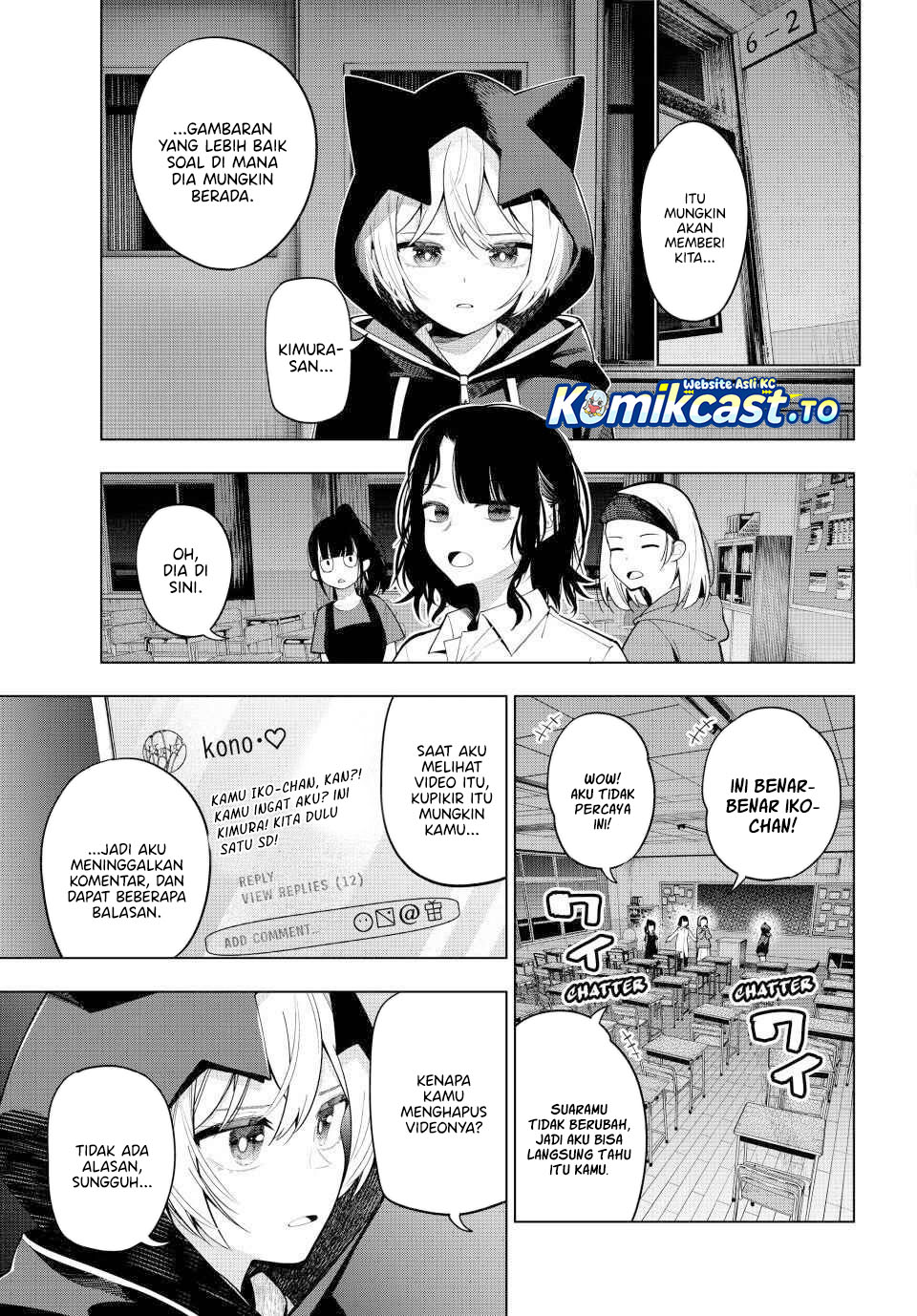 Mayonaka Heart Tune Chapter 95 Gambar 4