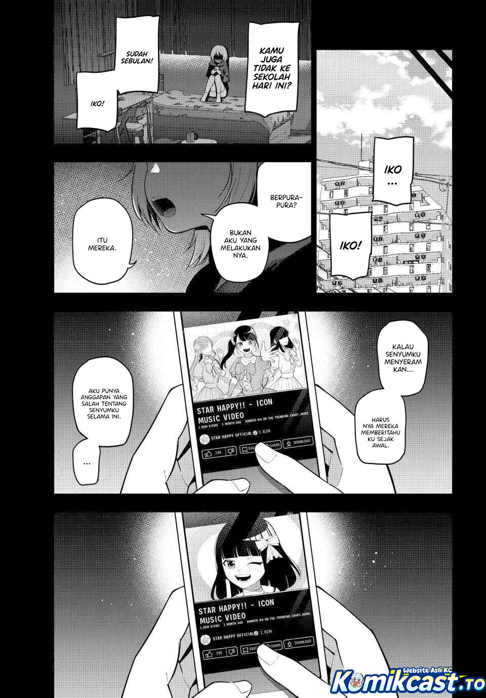 Mayonaka Heart Tune Chapter 95 Gambar 14