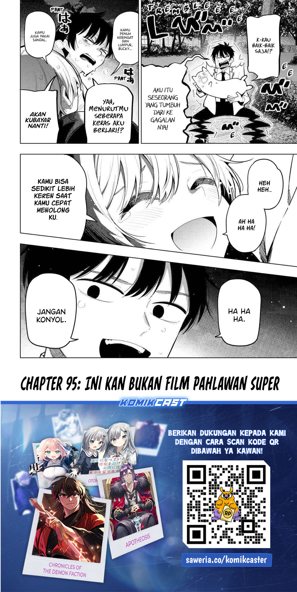 Mayonaka Heart Tune Chapter 95 Gambar 21