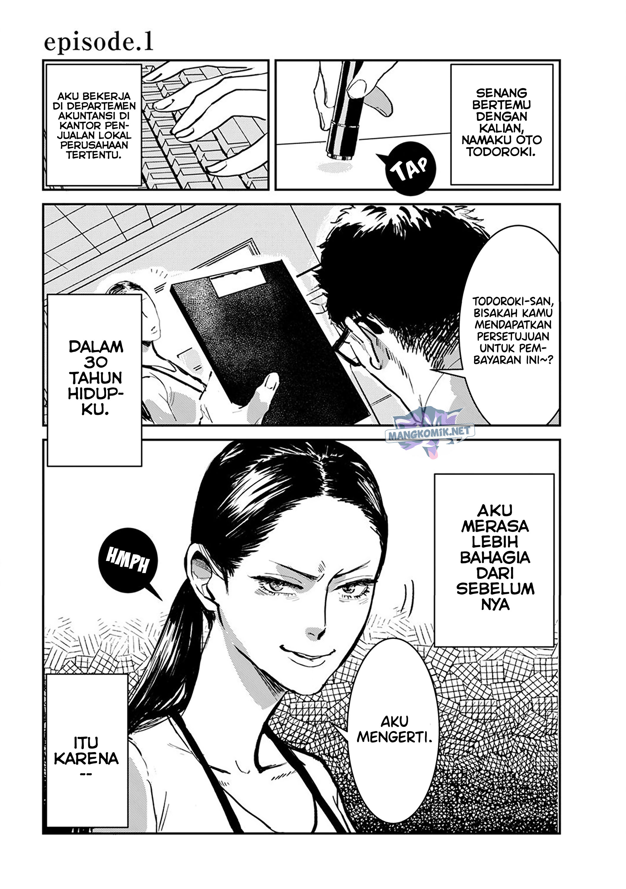 Me no Doku Sugiru Shokuba no Futari Chapter 01 Gambar 6