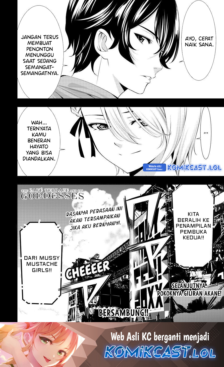 Megami no Kafeterasu Chapter 133 Gambar 20