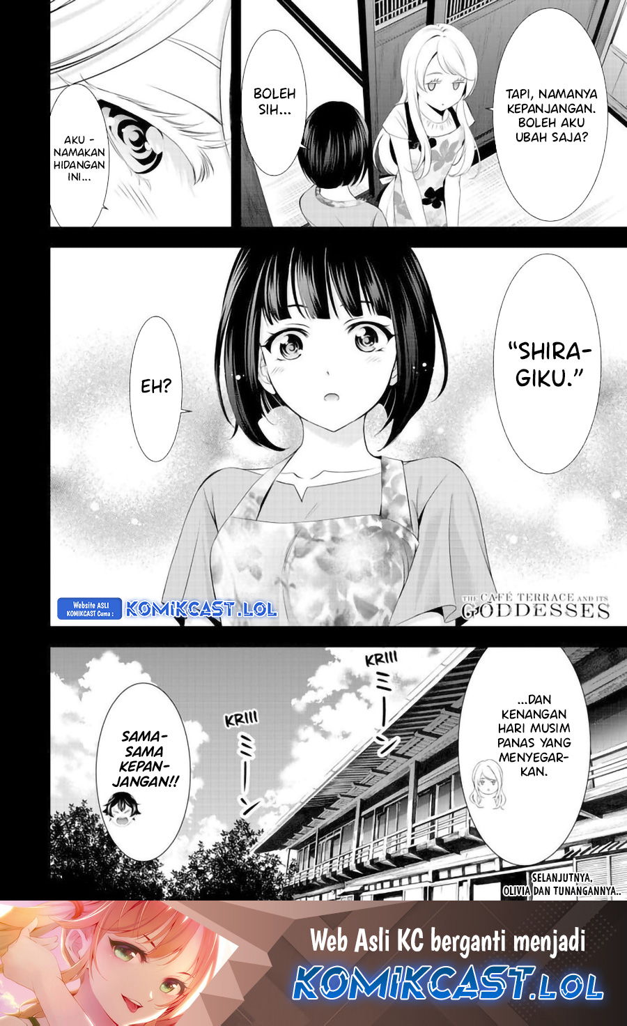 Megami no Kafeterasu Chapter 145 Gambar 19