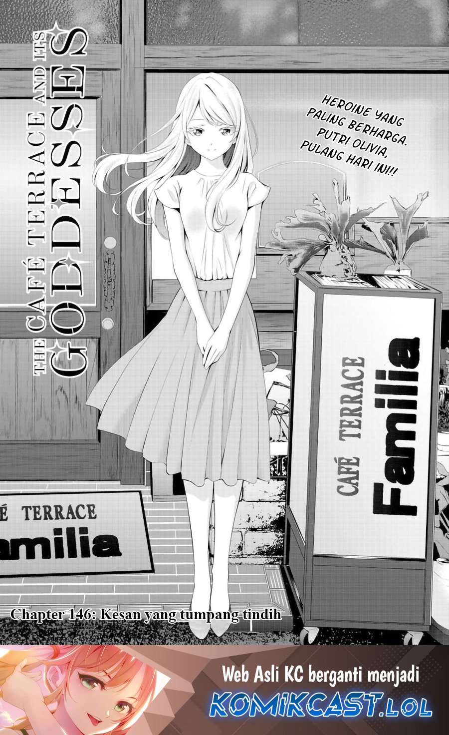 Megami no Kafeterasu Chapter 146 Gambar 2