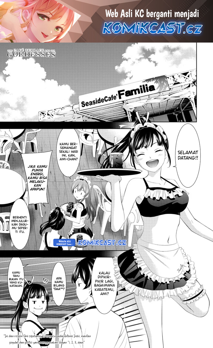 Megami no Kafeterasu Chapter 150 Gambar 2