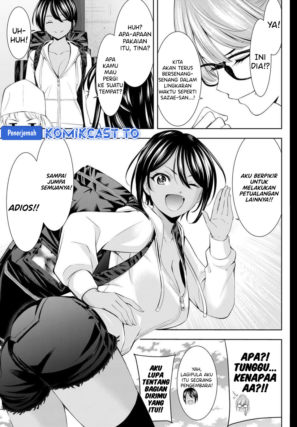 Megami no Kafeterasu Chapter 215 Gambar 4